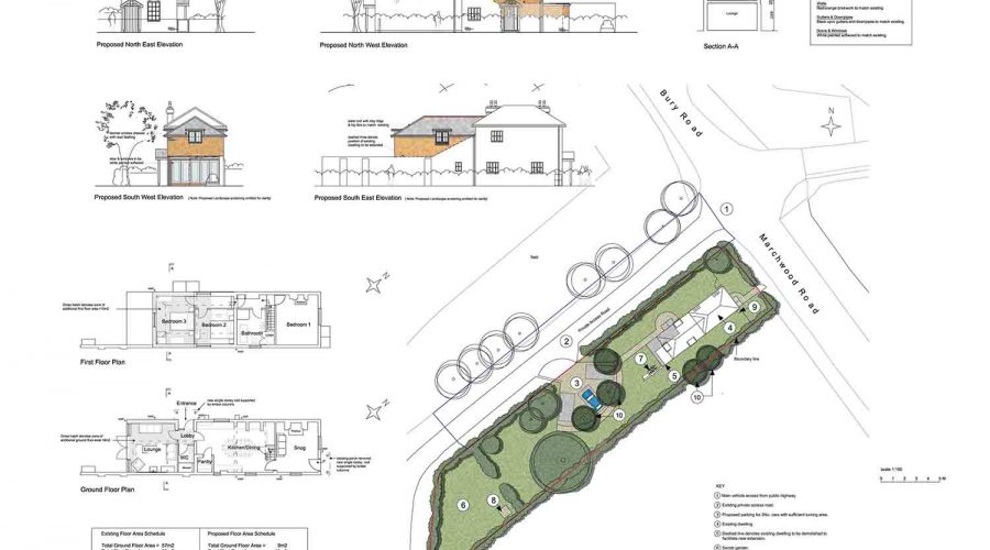 2 Storey Rear Extension, Marchwood - GM Architects Projects - Architect Southampton, Hampshire