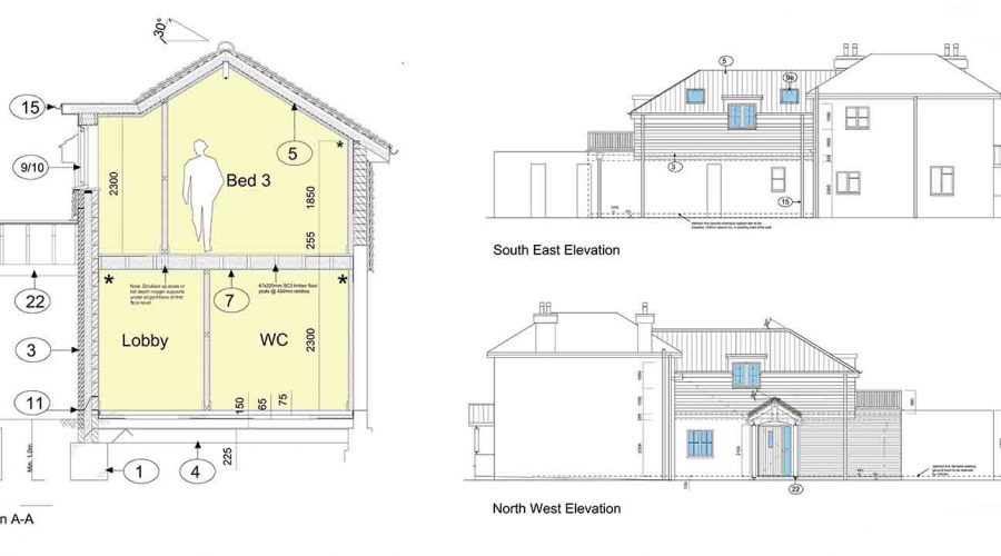 2 Storey Rear Extension, Marchwood - GM Architects Projects - Architect Southampton, Hampshire