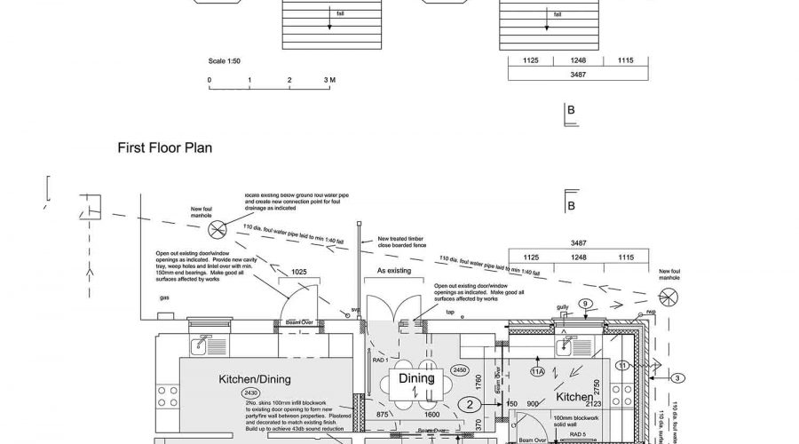 2 Storey Rear Extension & Garage, Southampton - GM Architects Projects - Architect Southampton, Hampshire