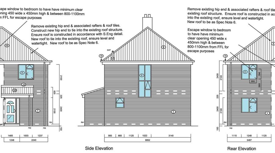 2 Storey Rear Extension & Garage, Southampton - GM Architects Projects - Architect Southampton, Hampshire